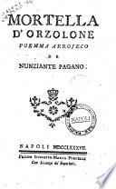 Mortella d'orzolone poemma arrojeco de Nunziante Pagano