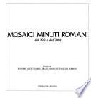 Mosaici minuti romani del 700 e dell'800
