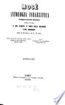 Mosè (sotto la direzione di G.E. Levi). Anno 1-8