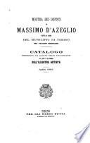 Mostra dei dipinti di Massimo d'Azeglio fatta a cura del municipio di Torino