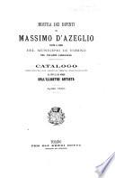 Mostra dei dipinti di Massimo d'Azeglio fatta a cura del municipio di Torino nel palazzo Carignano