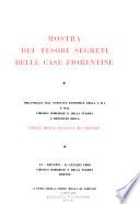 Mostra dei tesori segreti delle case fiorentine