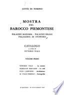 Mostra del barocco piemontese: Architettura scenografia