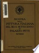 Mostra della pittura italiana del Seicento e del Settecento, 1922