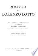 Mostra di Lorenzo Lotto
