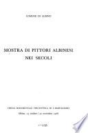 Mostra di pittori albinesi nei secoli