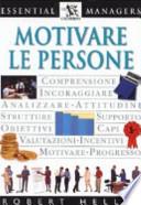 Motivare le persone