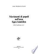 Movimenti di popoli nell'area egeo-anatolica, III-II millennio a.C.