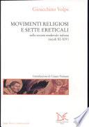 Movimenti religiosi e sette ereticali nella società medievale italiana