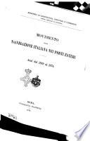 Movimento della navigazione italiana nei porti esteri