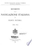 Movimento della navigazione italiana nei porti esteri