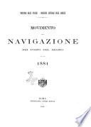 Movimento della navigazione nei porti del regno