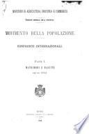 Movimento della popolazione