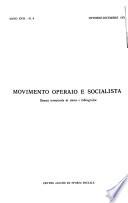 Movimento operaio e socialista
