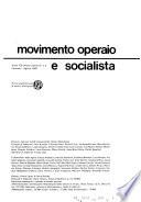 Movimento operaio e socialista