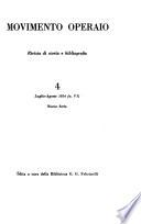 Movimento Operaio