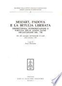 Mozart, Padova e la Betulia liberata