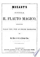 Mozart's Opera: Il Flauto Magico
