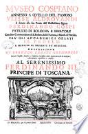 Museo Cospiano annesso a quello del famoso Vlisse Aldrovandi e donato alla sua patria dall'illustrissimo signor Ferdinando Cospi ... Descrizione di Lorenzo Legati ..