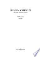 Museum criticum