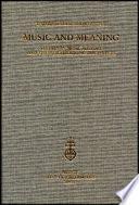 Music and Meaning