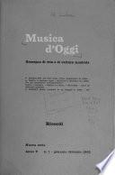Musica d'oggi