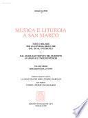 Musica e liturgia a San Marco