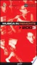 Musica in Piemonte 2003