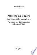 Musiche da leggere, romanzi da ascoltare