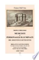 MUSICISTI E PERSONAGGI ILLUMINATI DEL SEICENTO E SETTECENTO