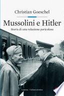 Mussolini e Hitler