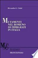 Mutamenti nel romeno di immigrati in Italia