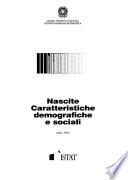 Nascite. Caratteristiche demografiche e sociali. Anno 1996