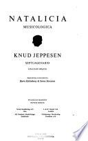 Natalicia musicologica
