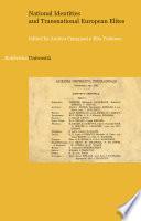 National Identities and Transnational European Élites