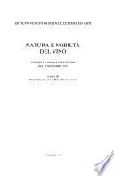 Natura e nobiltà del vino