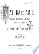 Natura ed arte rivista illustrata quindicinale italiana e straniera di scienze, lettere ed arti