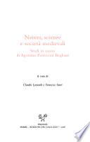 Natura, scienze e società medievali