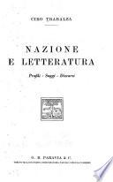 Nazione e letteratura