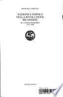 Nazione e popolo nella rivoluzione irlandese