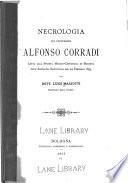 Necrologia del professore Alfonso Corradi