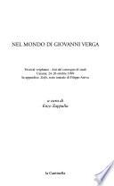 Nel mondo di Giovanni Verga