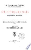 Nella terra dei negus, pagine raccolte in Abissinia