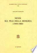 Nenni sul filo della memoria, (1949-1980)