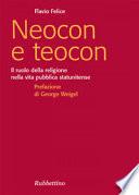 Neocon e teocon. Il ruolo della religione nella vita pubblica statunitense