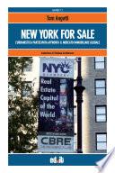 New York for sale. L'urbanistica partecipata affronta il mercato immobiliare mondiale