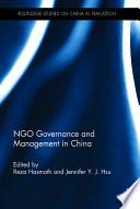 NGO Governance and Management in China