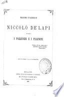 Niccolo de'Lapi, ovvero i Palleschi e i Piagnoni Massimo D'Azeglio