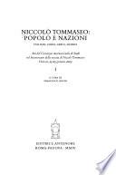 Niccolò Tommaseo : popolo e nazioni
