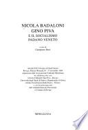 Nicola Badaloni, Gino Piva e il socialismo padano veneto